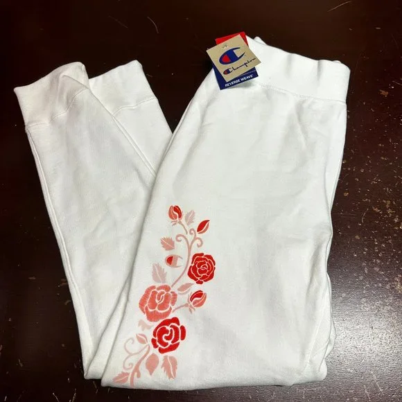 Fleece Pants White Champion Joggers Men Champion Men's Reverse